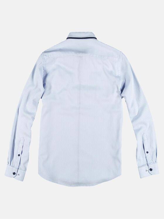 engbers Herren Edel glänzendes Langarmhemd Hellblau 28935