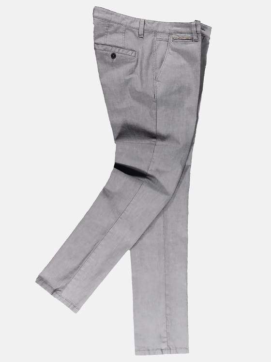 engbers Herren Komfort-Chino mit Elastan Silbergrau 29183