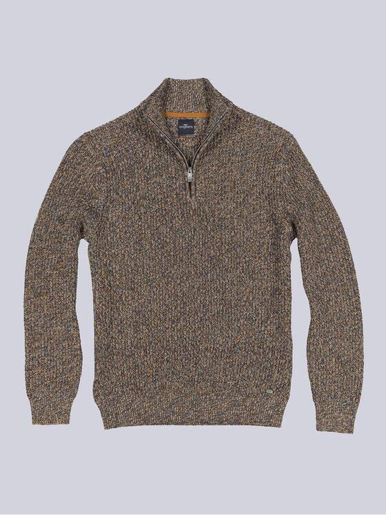 engbers Herren Pullover mit Troyerkragen Mehrfarbig 35551