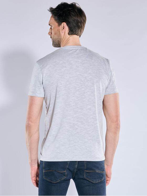 engbers Herren T-Shirt uni Silbergrau 38342
