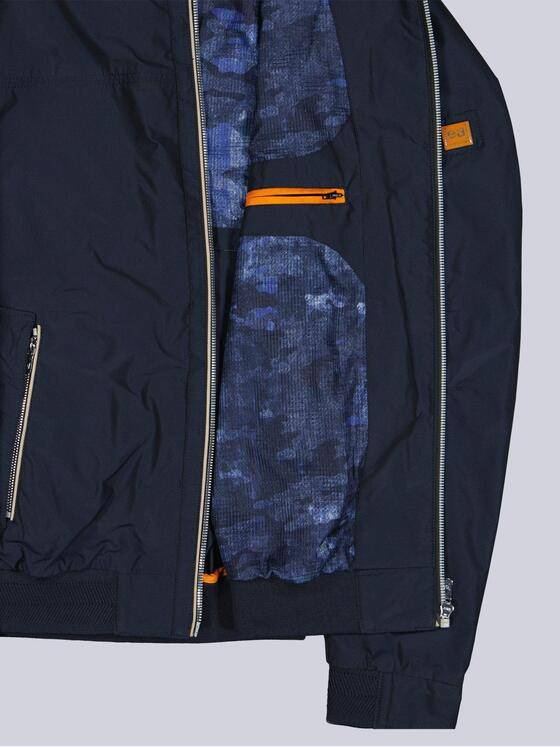 emilio adani Herren Funktionsjacke mit wasserabweisender Oberfläche Blau 38411