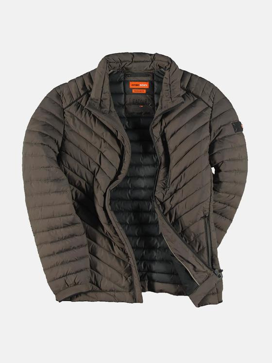 emilio adani Herren Jacke leicht gesteppt Braun 32449