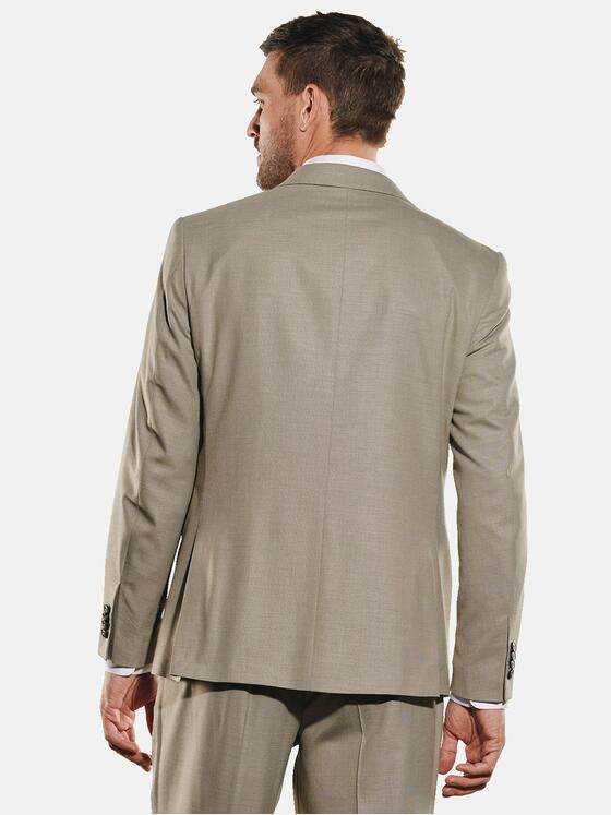 emilio adani Herren Anzug-Sakko slim fit Beige 34591