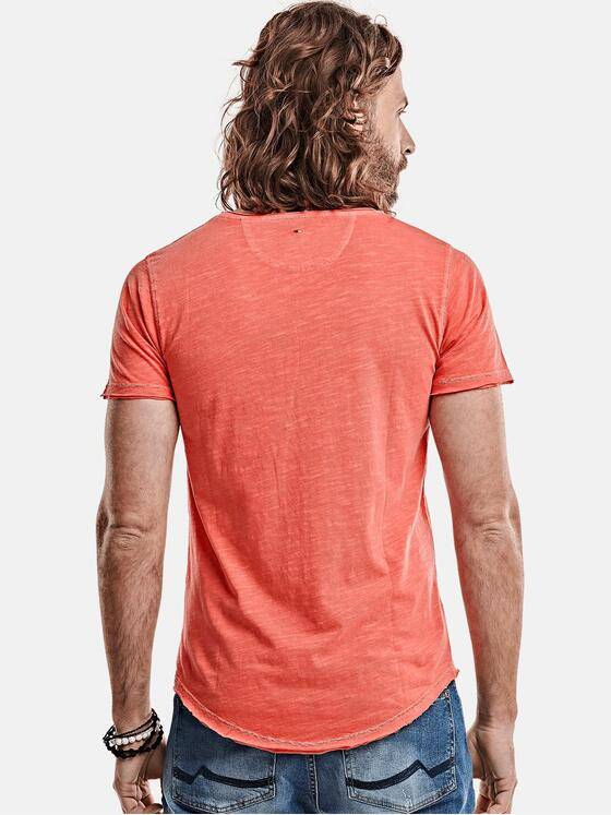 emilio adani Herren modisches T-Shirt Rot 27264