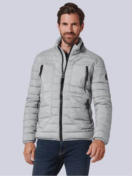engbers Herren Steppjacke regular Grau 35176