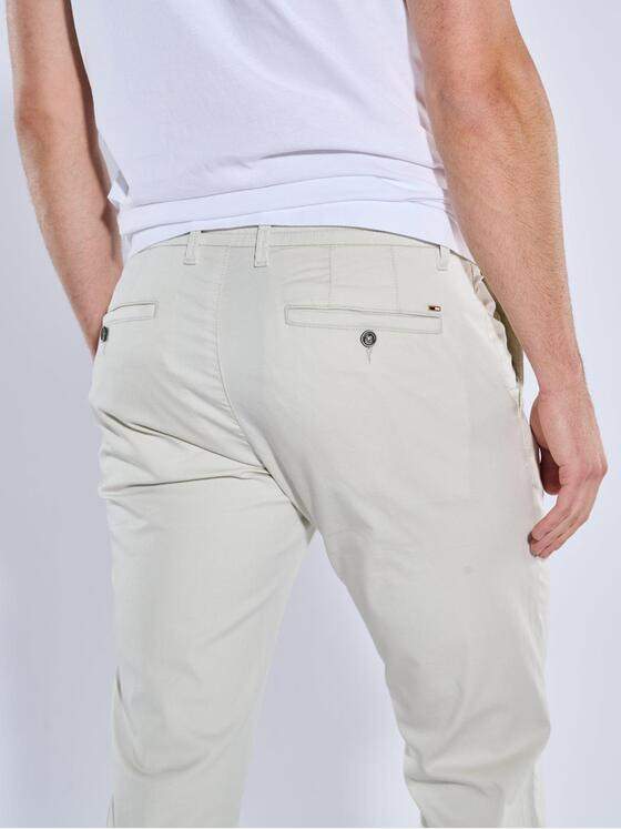 emilio adani Herren Chino slim fit Weiß 39094