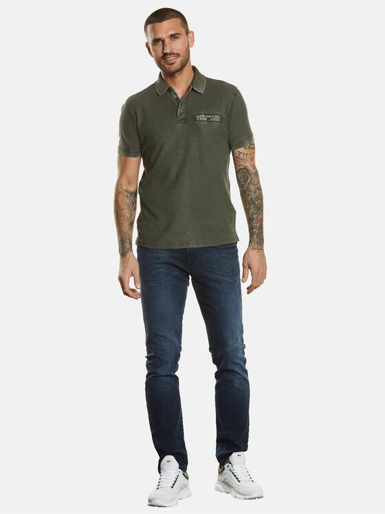 emilio adani Herren Poloshirt Grün 34553