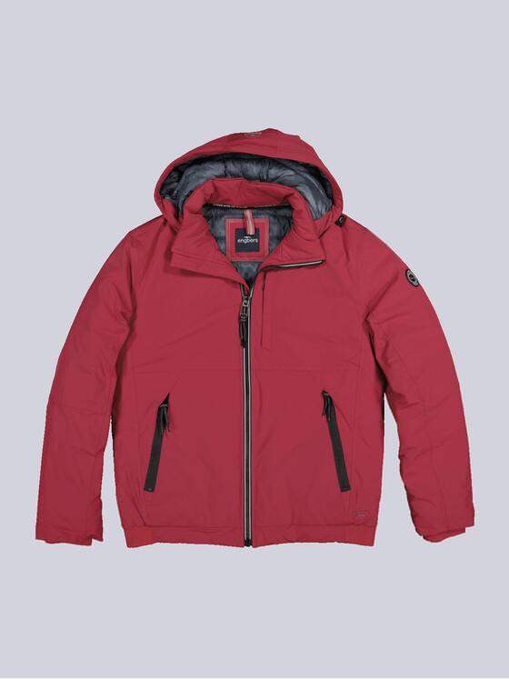 engbers Herren Jacke mit abnehmbarer Kapuze Rot 35425