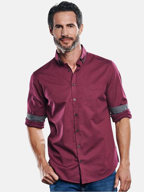engbers Herren Hemd "My Favorite" Rot 30634