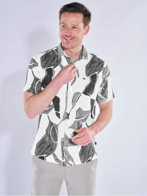 engbers Herren Hemd kurzarm Grau 40550