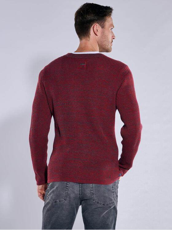 engbers Herren Pullover regular Tomatenrot 37966