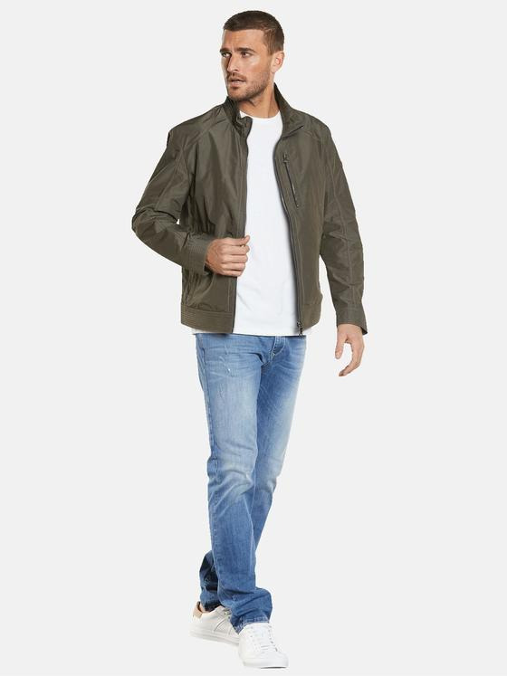 emilio adani Herren Übergangsjacke regular Braun 34487