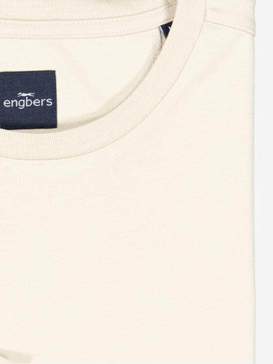 engbers Herren Langarm-Shirt uni Beige 37733