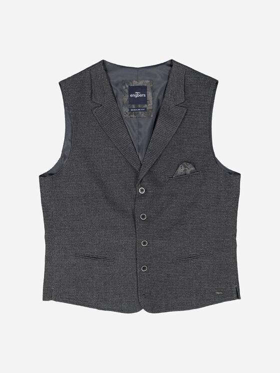 engbers Herren Sakko-Weste regular Anthrazit 37546