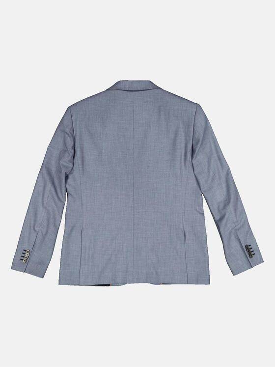 emilio adani Herren Anzug-Sakko slim fit Blau 34589
