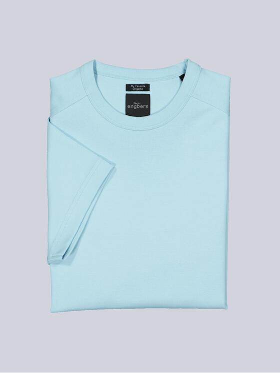 engbers Herren Basic-Shirt "My Favorite" organic Blau 36598