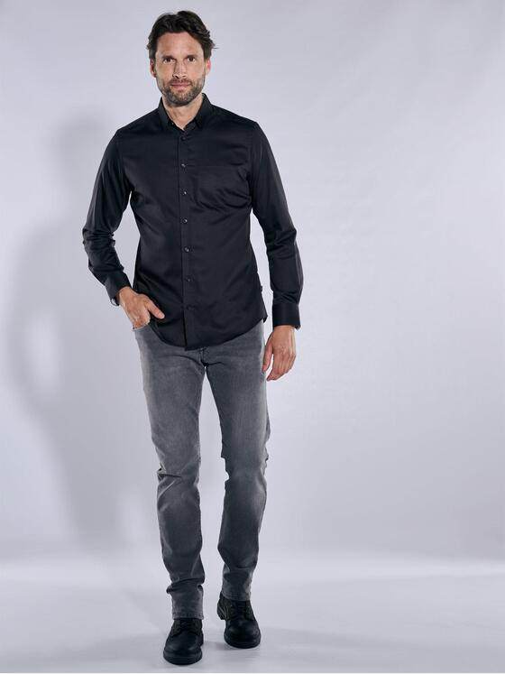 engbers Herren Hemd "My Favorite" Schwarz 35453