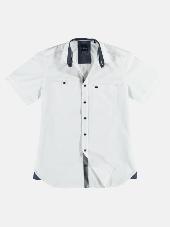 engbers Herren Hemd uni Reinweiss 23315