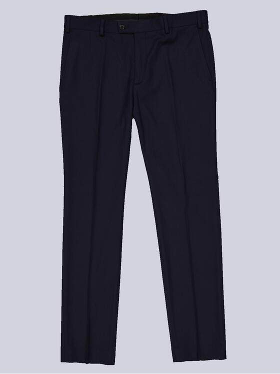 emilio adani Herren Anzug-Hose slim fit Blau 36383