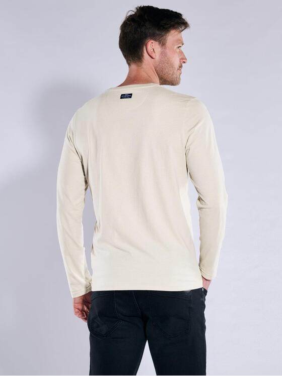 engbers Herren Langarm-Shirt uni Beige 37733