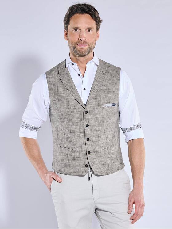 engbers Herren Sakko-Weste regular Hellbraun 38393