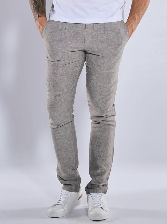 emilio adani Herren Chino slim fit Braun 36672