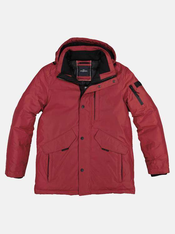 engbers Herren Jacke lang Rot 32306