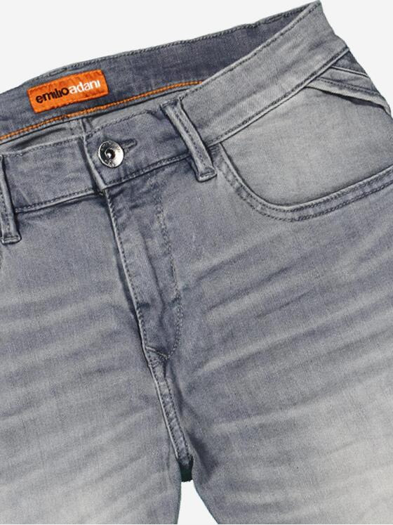 emilio adani Herren Jeans Grau 36648