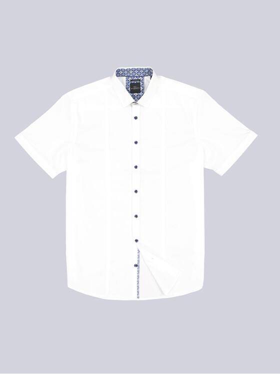 engbers Herren Kurzarm-Hemd "My Favorite" Weiß 34369