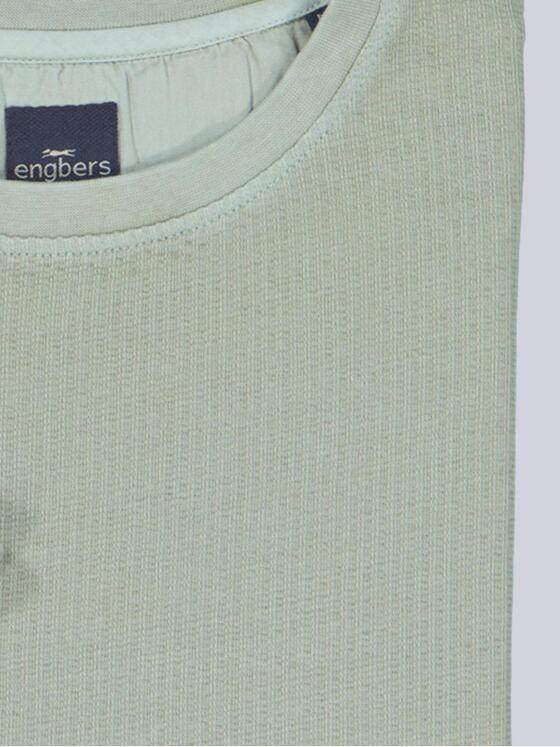 engbers Herren T-Shirt strukturiert Khaki 39172