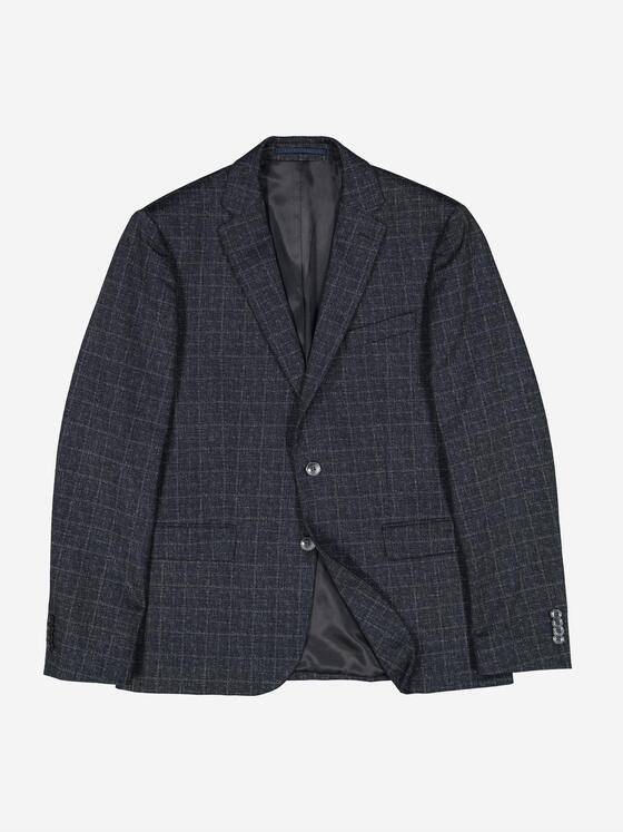 emilio adani Herren Anzug-Sakko slim fit Grau 37647