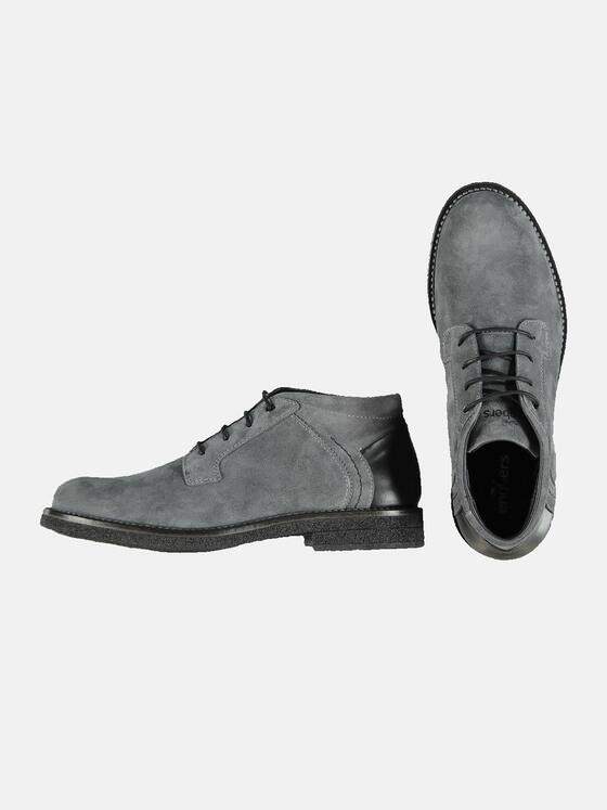 engbers Herren Leder-Boot Kieselgrau 31943