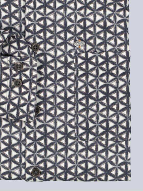 engbers Herren Hemd langarm Blau 36084