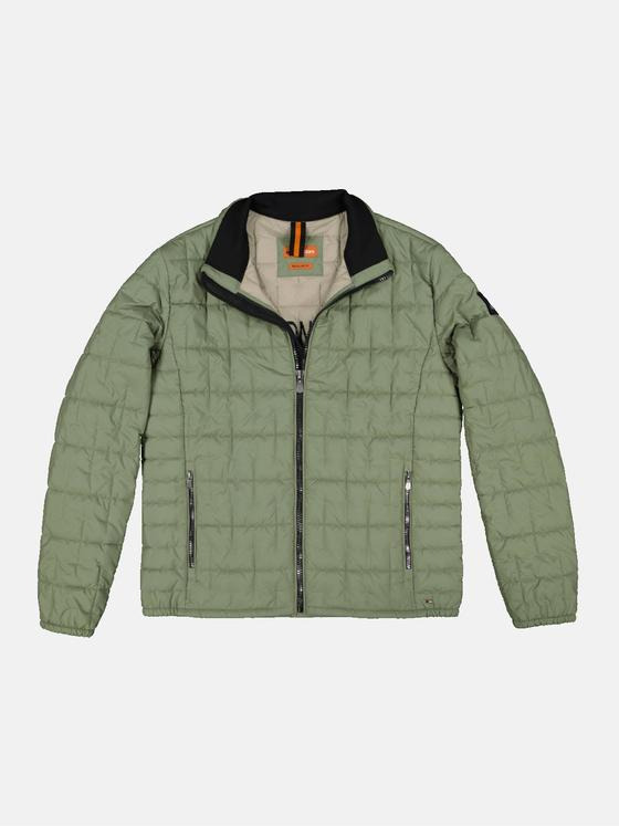 emilio adani Herren Steppjacke regular Grün 36248