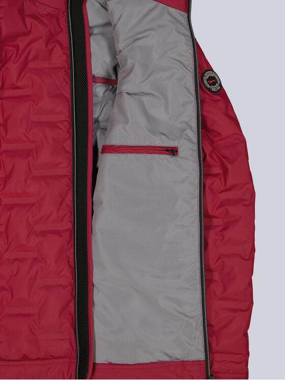 engbers Herren Jacke mit dezenter Struktur Rot 39304