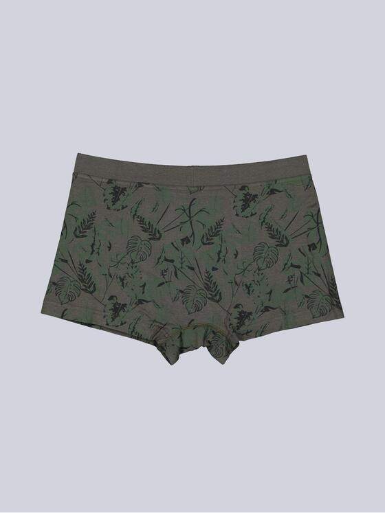 engbers Herren Boxershorts gemustert Oliv 39609