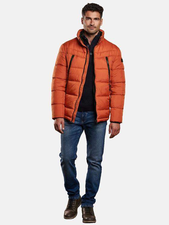 engbers Herren Jacke mit Doppelzipper Blutorange 32307