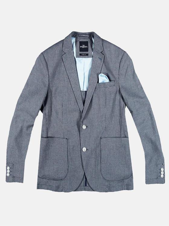 engbers Herren Leichtes Freizeitsakko slim fit Indigoblau 29107