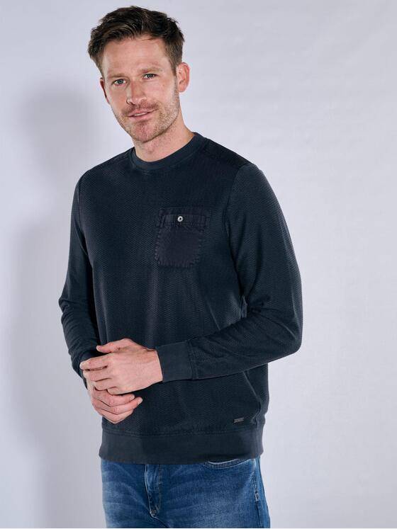 engbers Herren Langarm-Shirt uni Anthrazit 38059