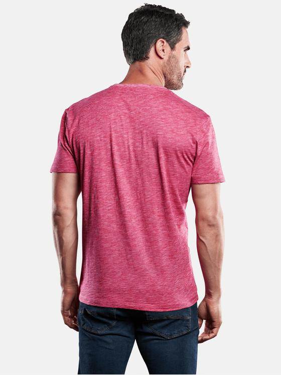 engbers Herren V-Neck T-Shirt Rot 28908