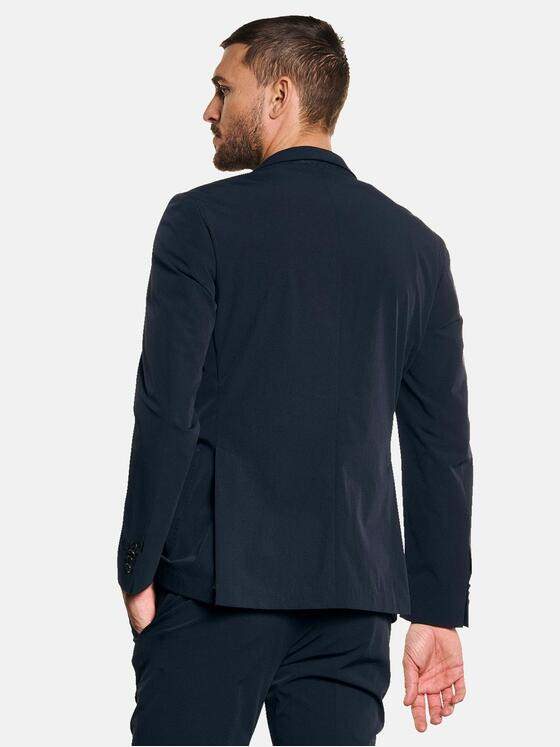 emilio adani Herren Anzug-Sakko slim fit Blau 32743