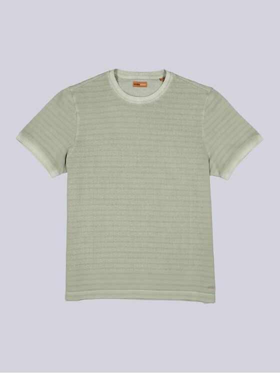 emilio adani Herren T-Shirt gestreift Grün 38931