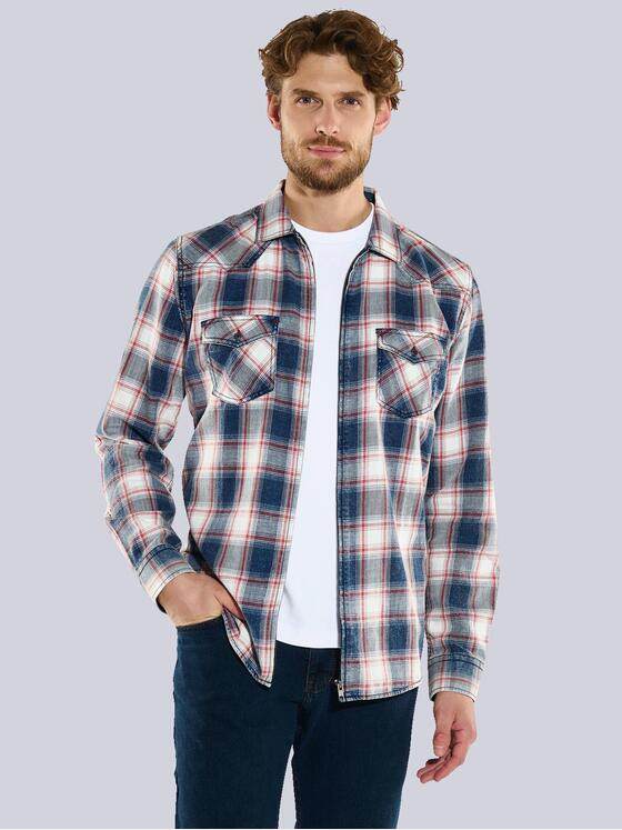engbers Herren Karohemd Rot 36129