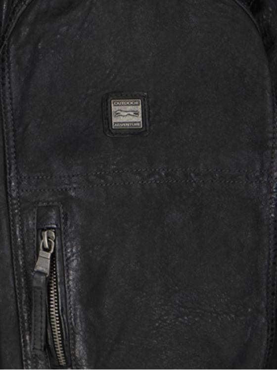 engbers Herren Lederjacke Schwarz 33548