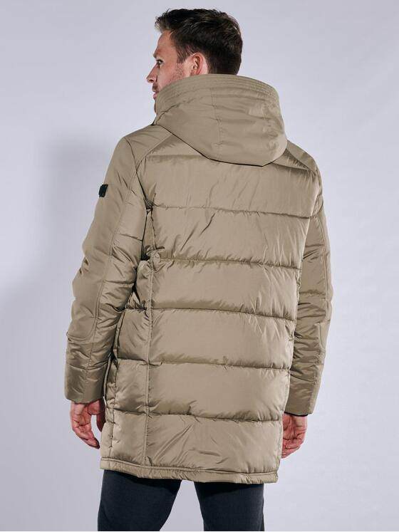 engbers Herren Steppjacke mit abnehmbarer Kapuze Beige 37458