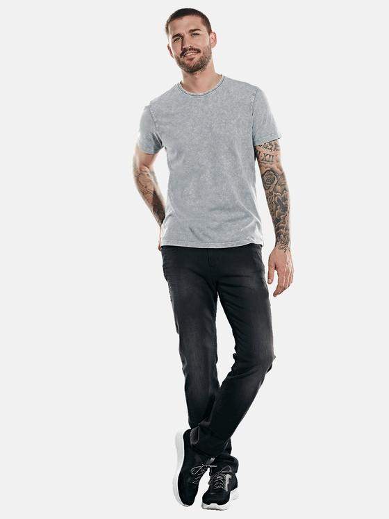 emilio adani Herren T-Shirt rundhals Grau 31757