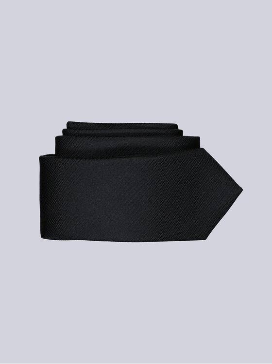 engbers Herren Krawatte strukturiert Schwarz 39659