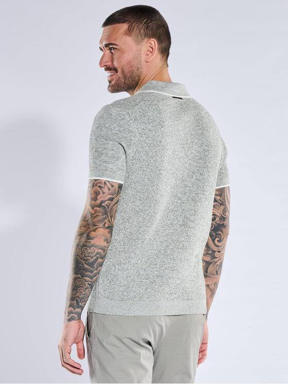 emilio adani Herren Pullover halbarm Dunkelgruen 40409