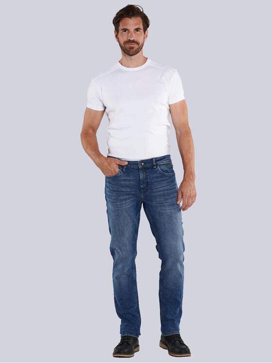 engbers Herren Super-Stretch-Jeans slim fit Blau 35407