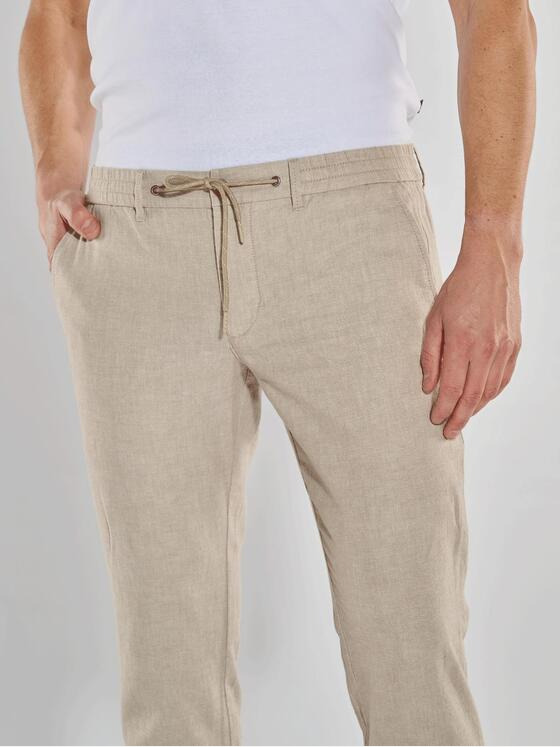 engbers Herren Chino mit Tunnelzug Weiß 36660